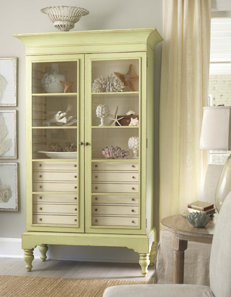 Cottage Chic Armoires & Cabinets