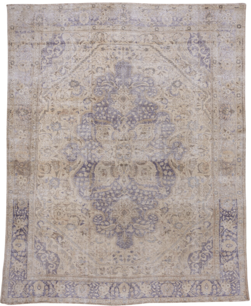 Simone Blue Area Rug - 5'3 x 7'5